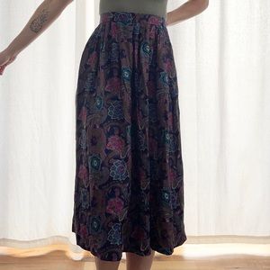 Susan Bristol Vintage Paisley Skirt